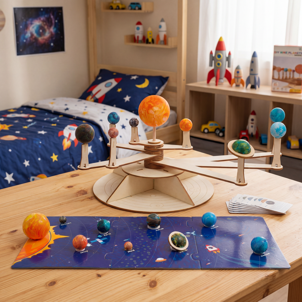 Nine Planets DIY Solar System Model for Kids – Little Jupiter