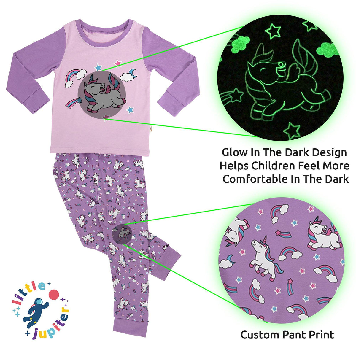 Unicorn pajamas for hotsell kids