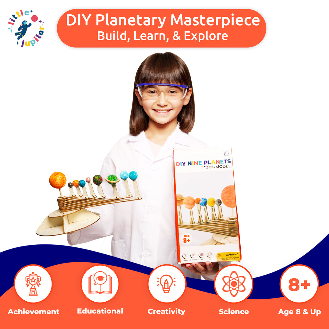 Nine Planets DIY Solar System Model for Kids – Little Jupiter
