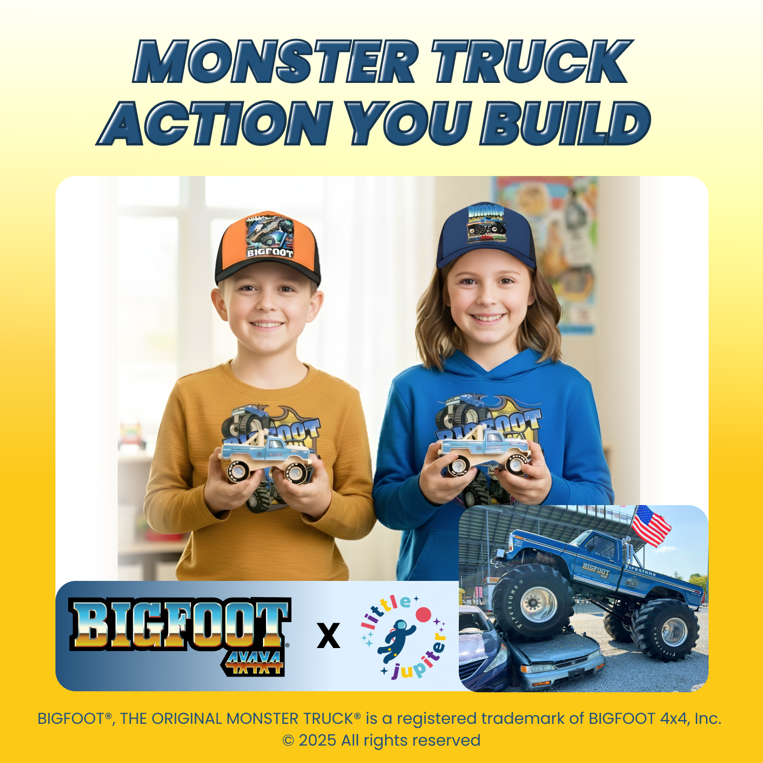 Monster Truck Action you Build