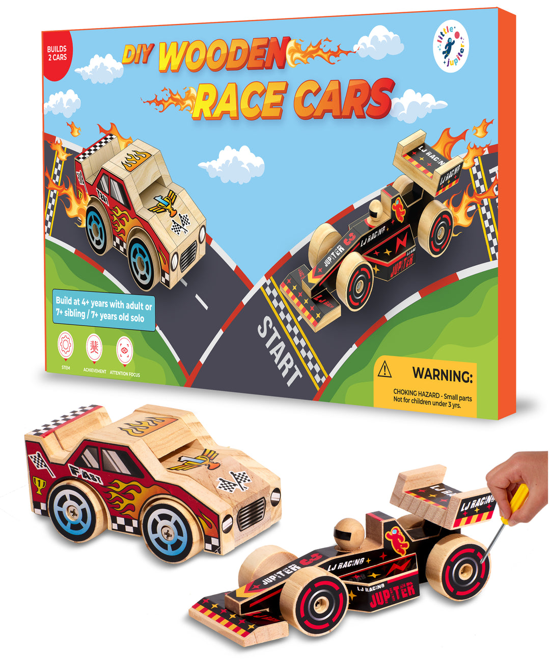 Build a car kit for 4 year old clearance