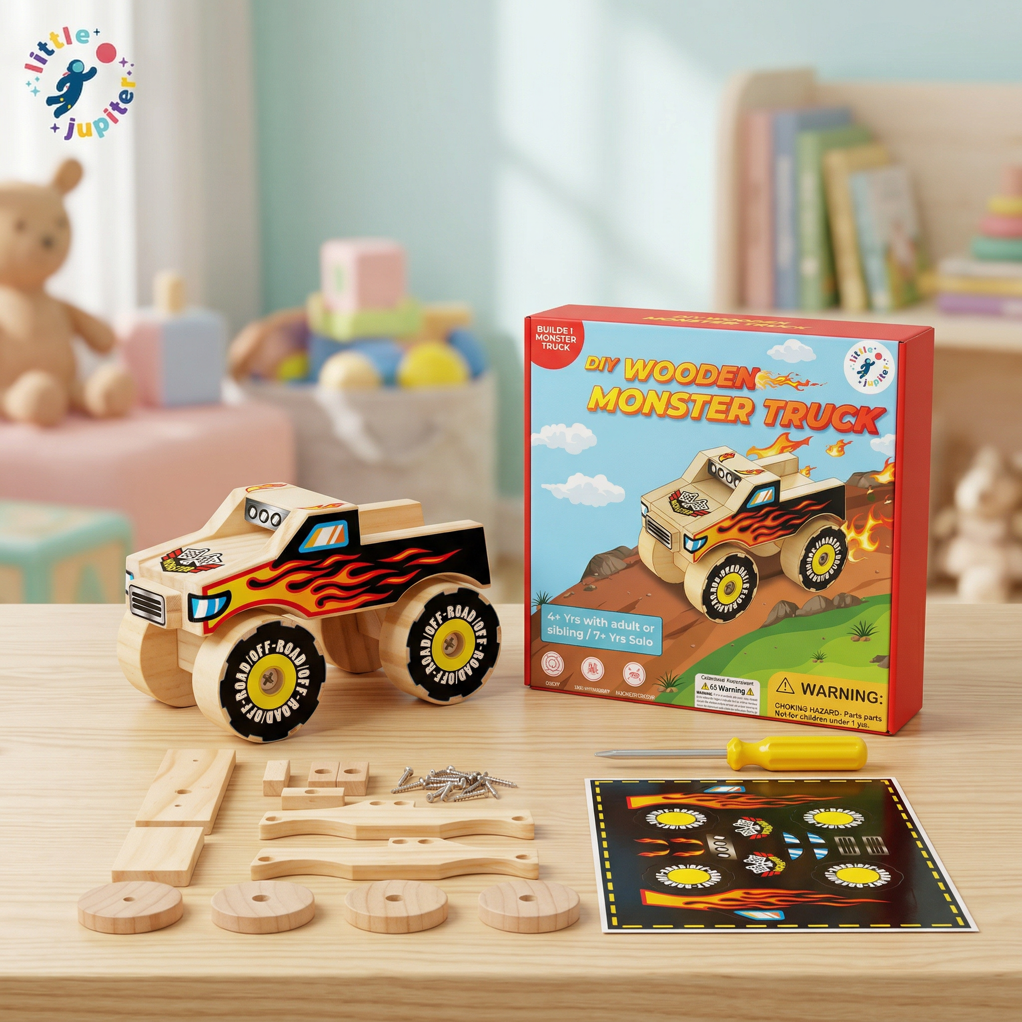DIY_wood_monster_truck