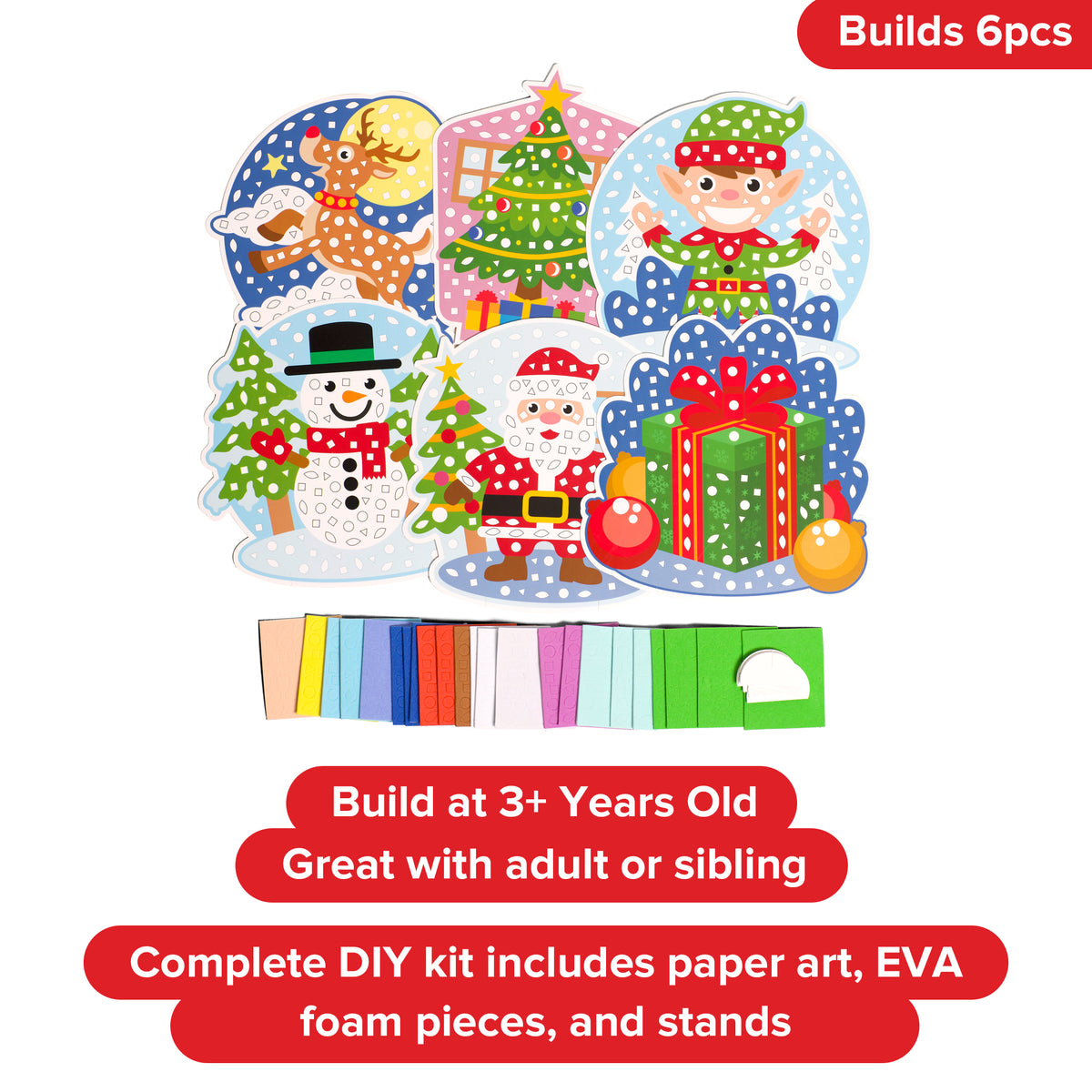 EVAFoamScene-DIYChristmasCraftsSet3
