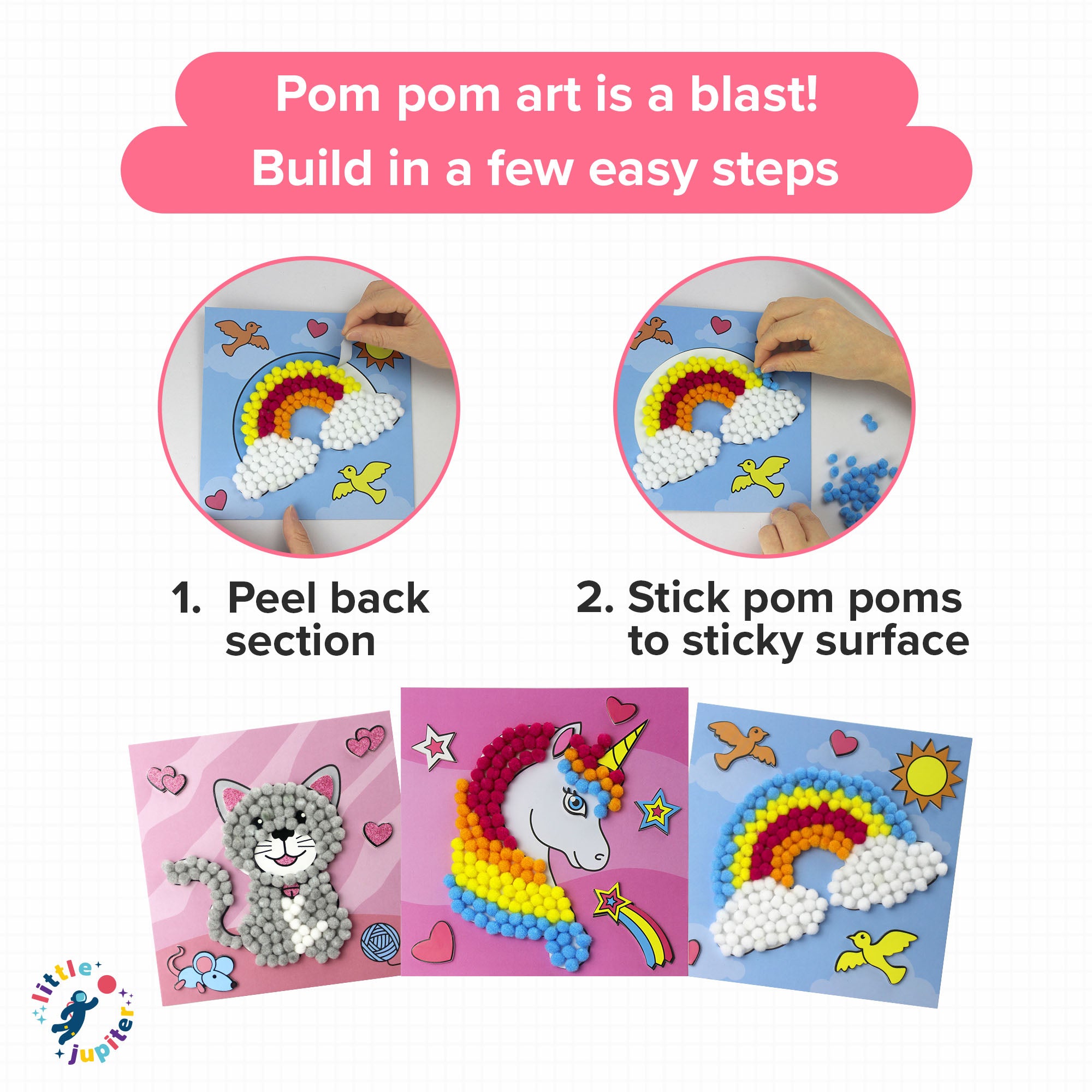 LittleJupiter-PompomArt-ArtsandCraftsforKids-toddlerartsandcraftsUnicorn4