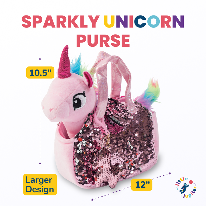Unicorn Pet Plush Set for Kids – Little Jupiter