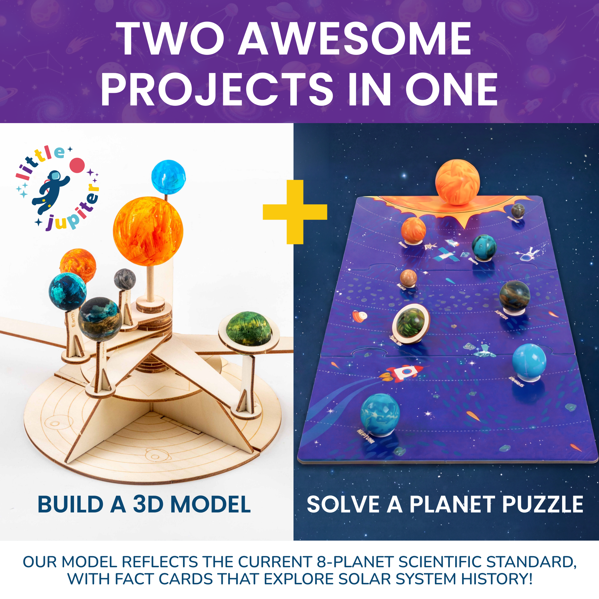 Nine Planets Science Craft Kit for Kids – Little Jupiter Nine Planets Science Craft Kit for Kids – Little Jupiter