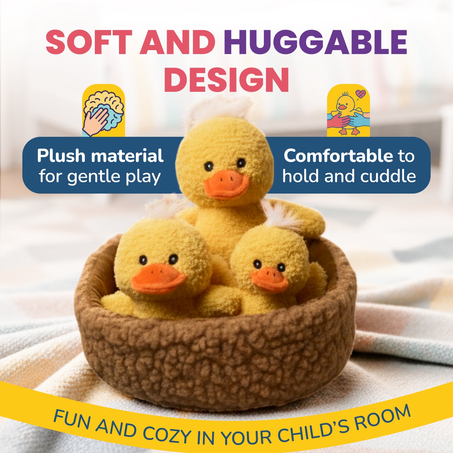 StuffedAnimalDeckSet-DuckToyforkids