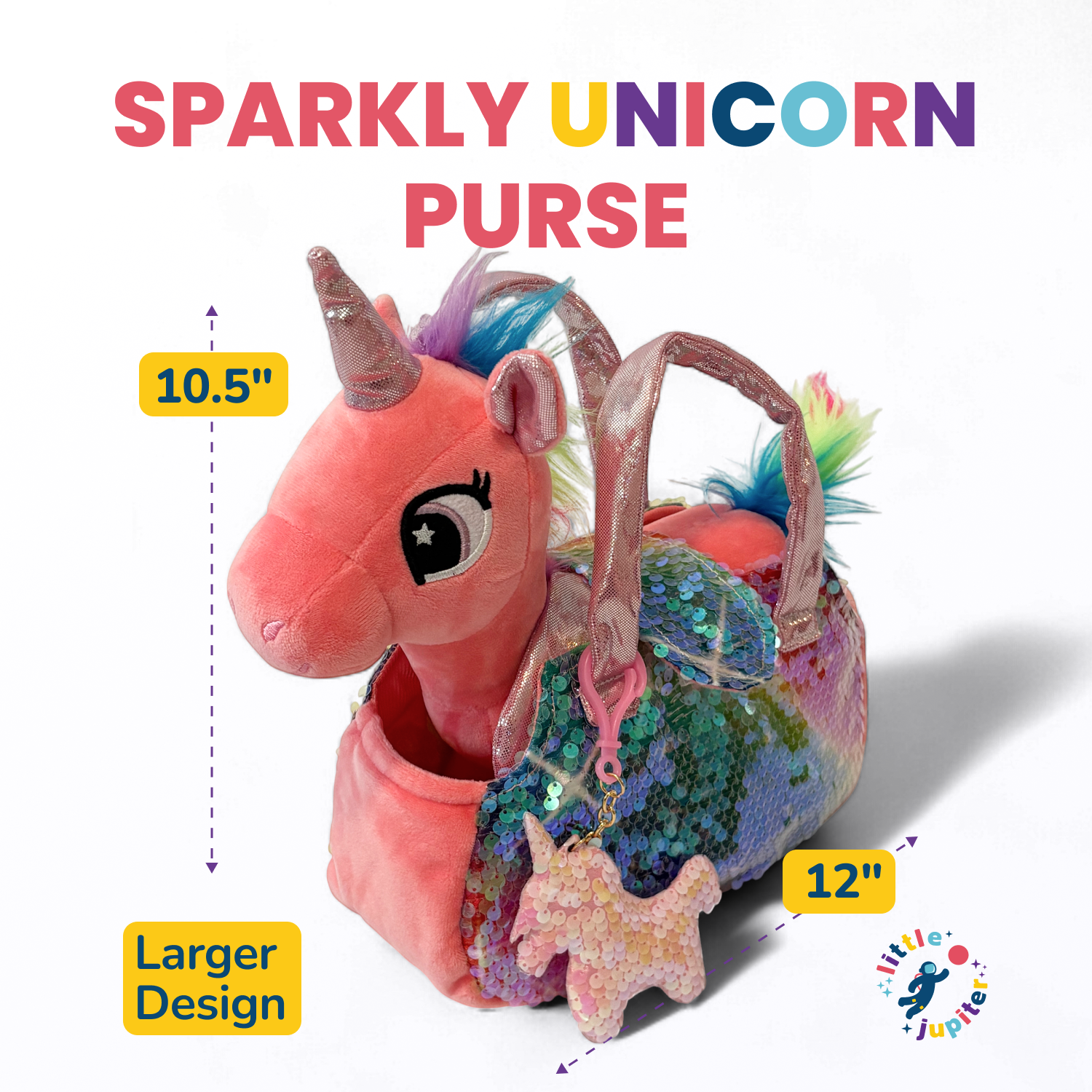 Sparkly Unicorn Purse