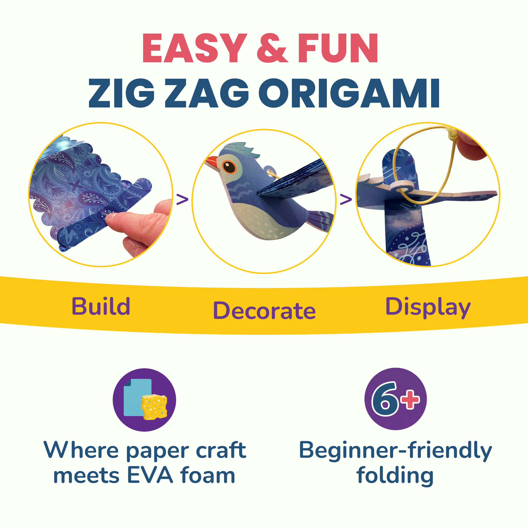 Zig_Zag_Origami_-_beginner_origami
