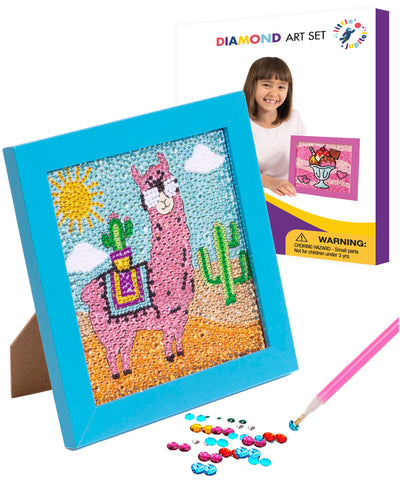 Hoewpi 16 Pcs Diamond Painting Kits For Kids, Party Favor