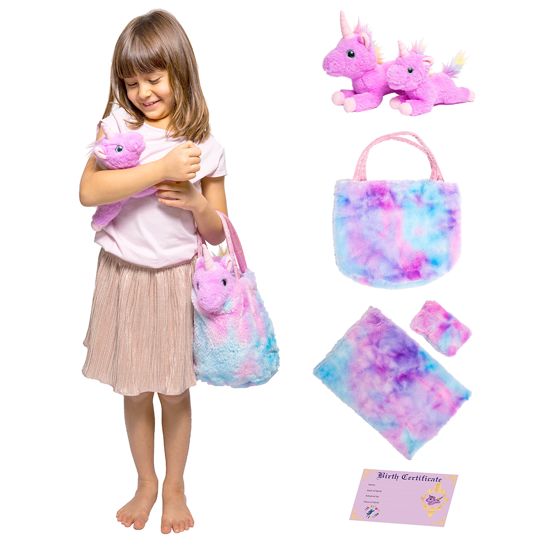Little Jupiter Mommy & Baby Unicorn Set - Purple Tie Dye - Little Jupiter