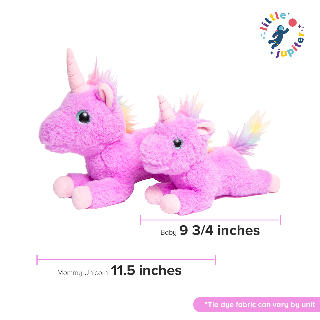 Little Jupiter Mommy & Baby Unicorn Set - Purple Tie Dye - Little Jupiter