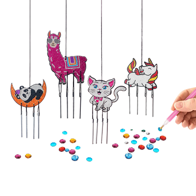 DIYDECORFUN 4 Pack Diamond Art Kits for Kids, Dog Bahrain