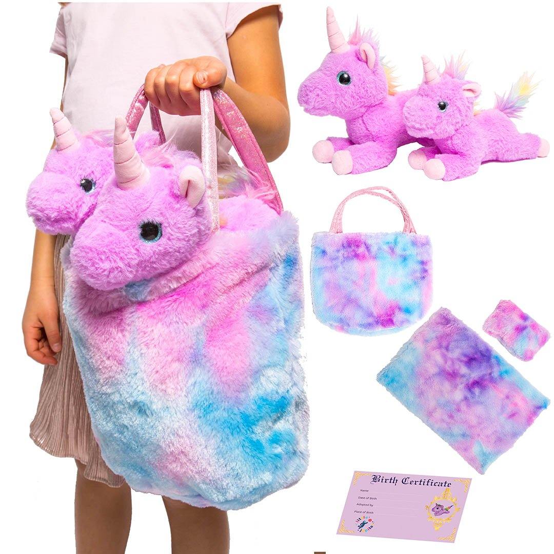 Little Jupiter Mommy & Baby Unicorn Set - Purple Tie Dye - Little Jupiter
